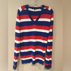 🌹🌹Gucci Men’s 100% Thin Jersey Cotton V-Neck Sweater, Size XXL